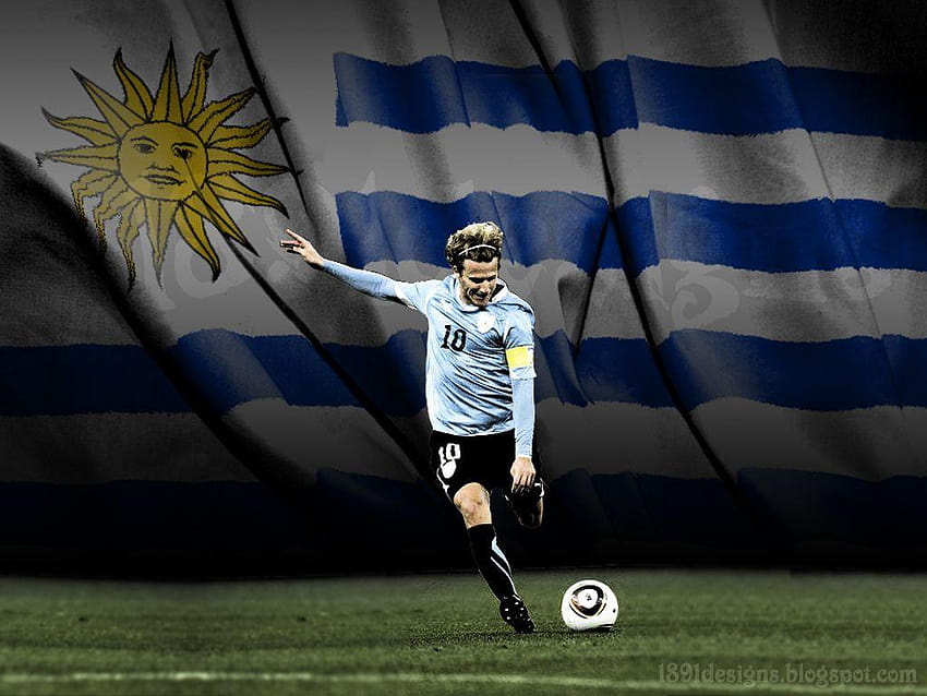 Jugadores Uruguay, Costa Rica, Inglaterra, Italia – Grupo, diego forlan HD wallpaper