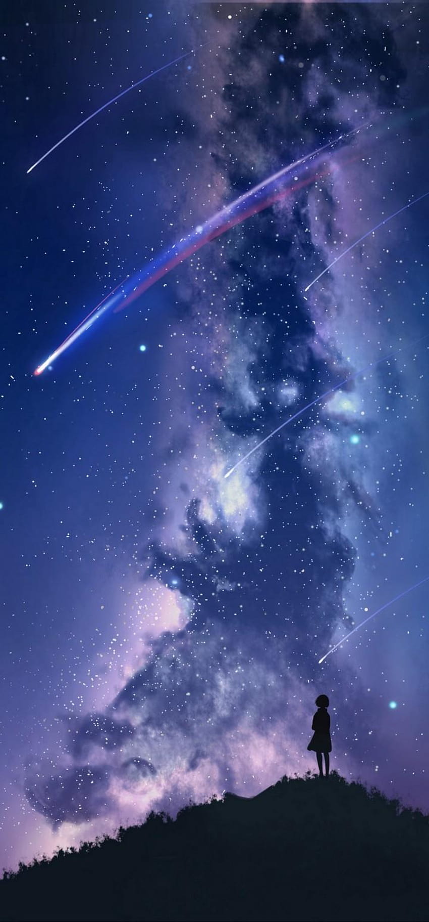 Silhouette Starry Sky Stargazing, 7201544 HD phone wallpaper | Pxfuel