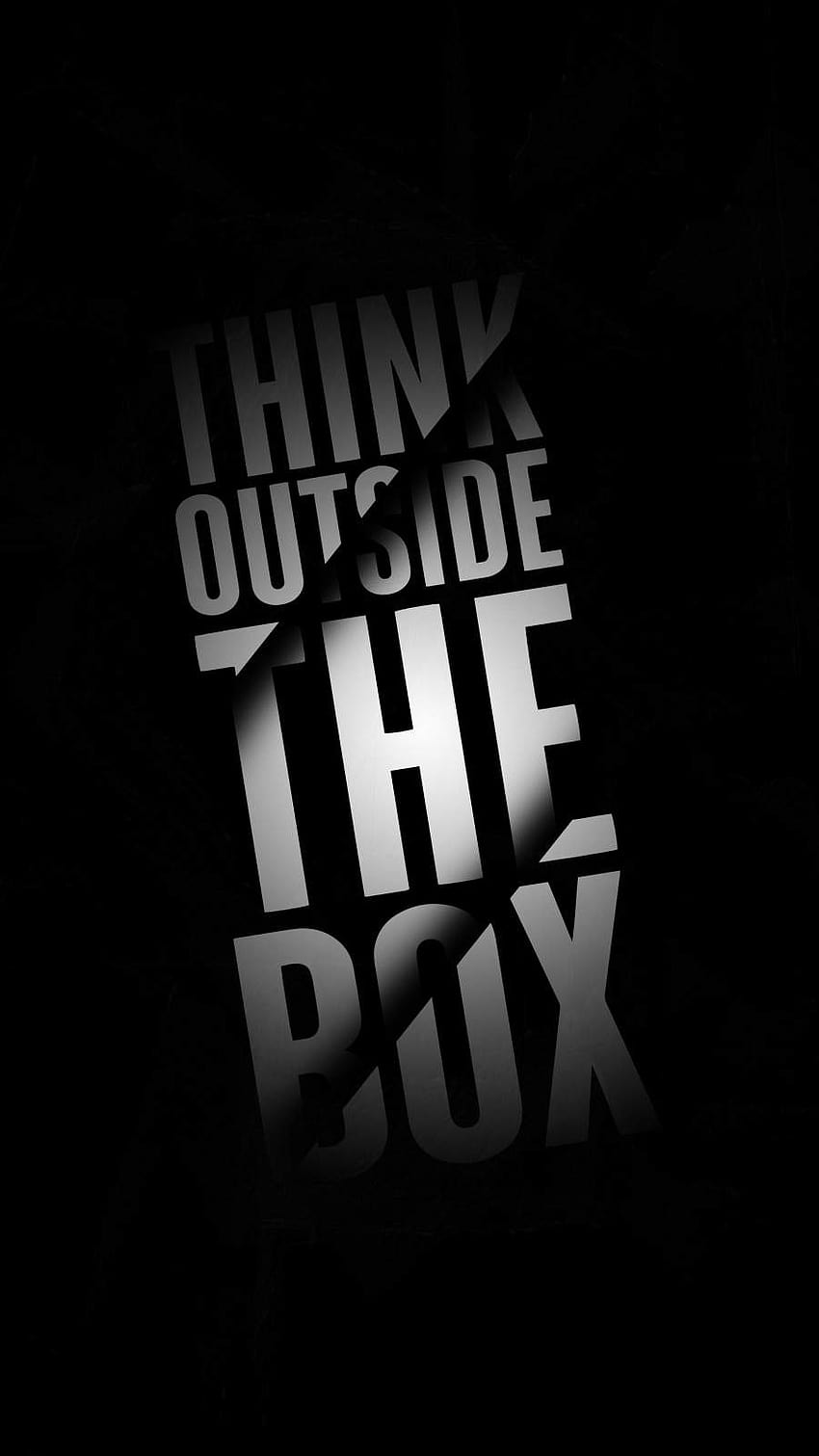 Think Outside The Box HD phone wallpaper