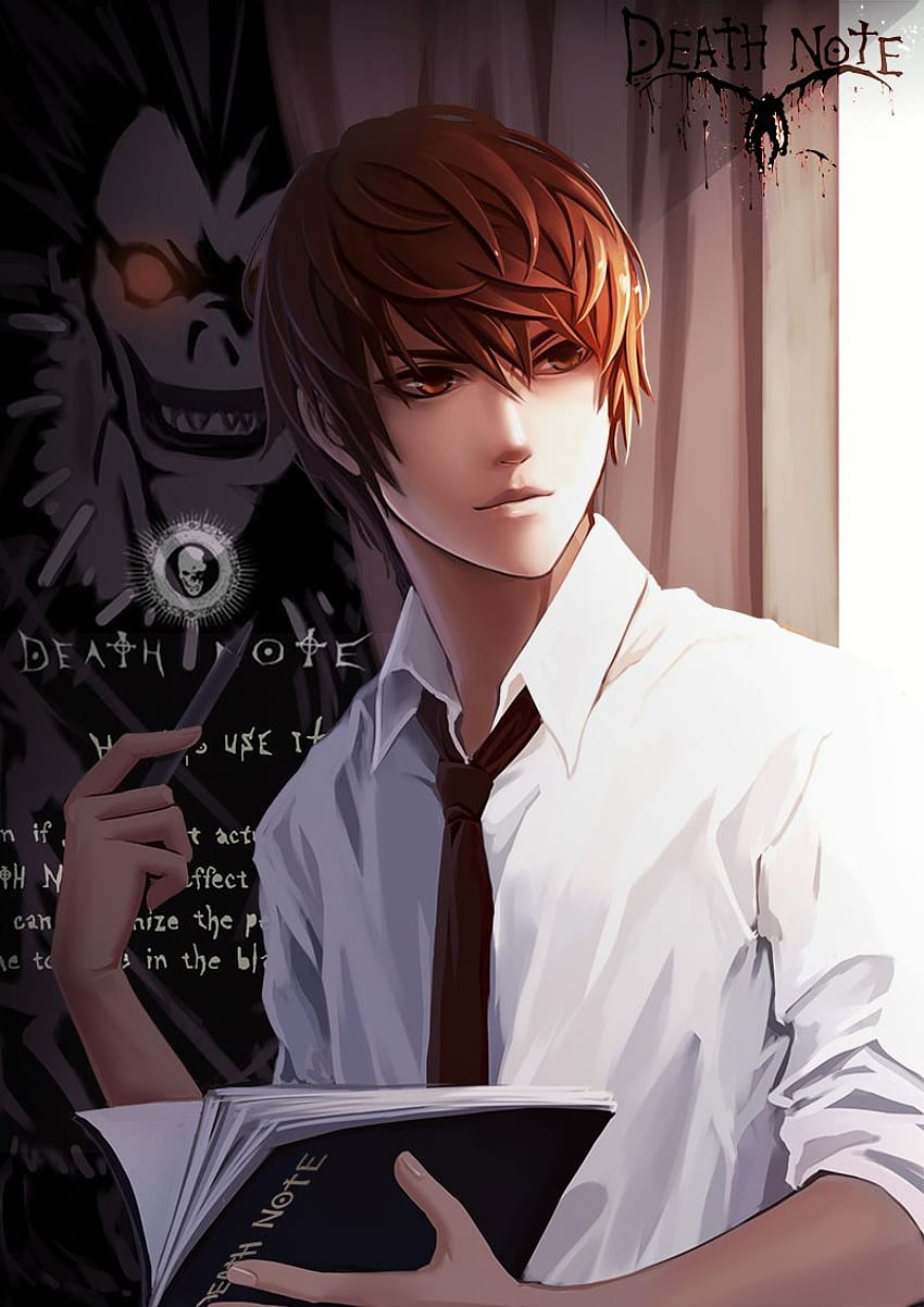 Death Note, leichter Yagami-Android HD-Handy-Hintergrundbild