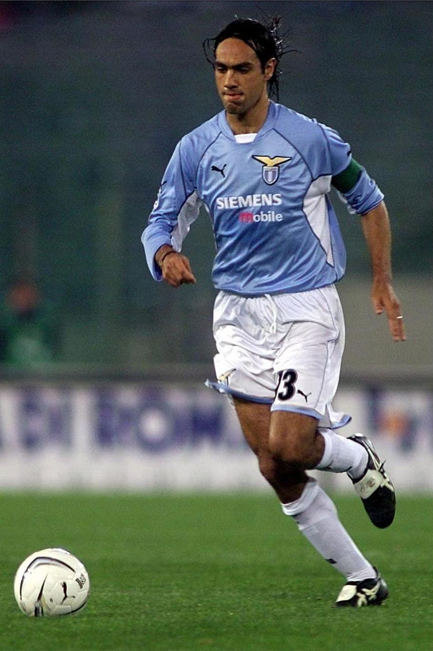 Lazio Alessandro Nesta Difensore centrale 1993 Sfondo del telefono HD