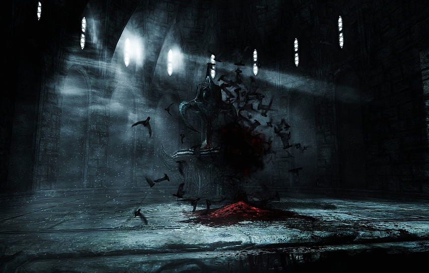 Skyrim Vampire HD wallpaper