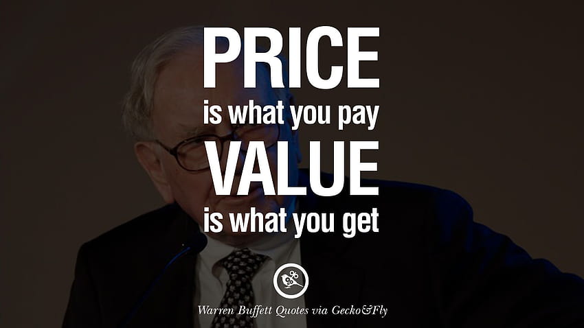 Warren Buffett postado por Michelle Tremblay, citações de Warren Buffett papel de parede HD