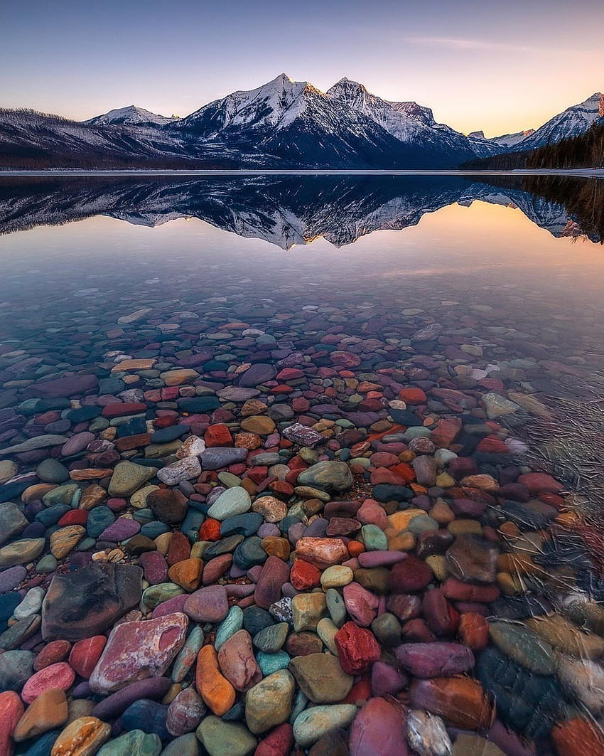 Lake McDonald is the largest lake in Glacier National Park, mcdonald lake glacier national park HD phone wallpaper