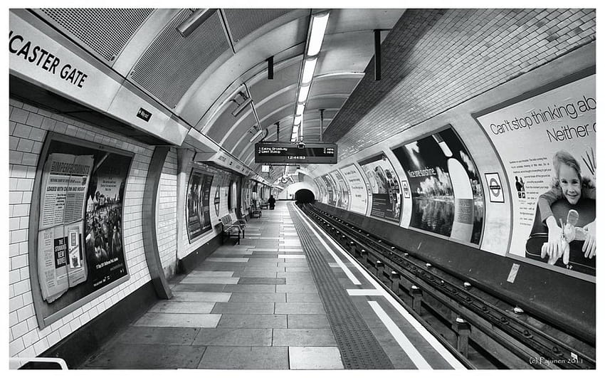London Underground PC 1440x900 HD тапет