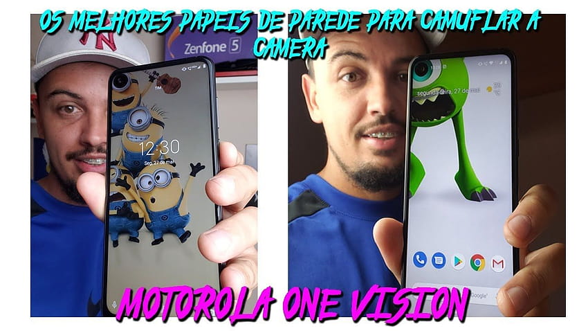 Motorola One Vision e One Action HD тапет