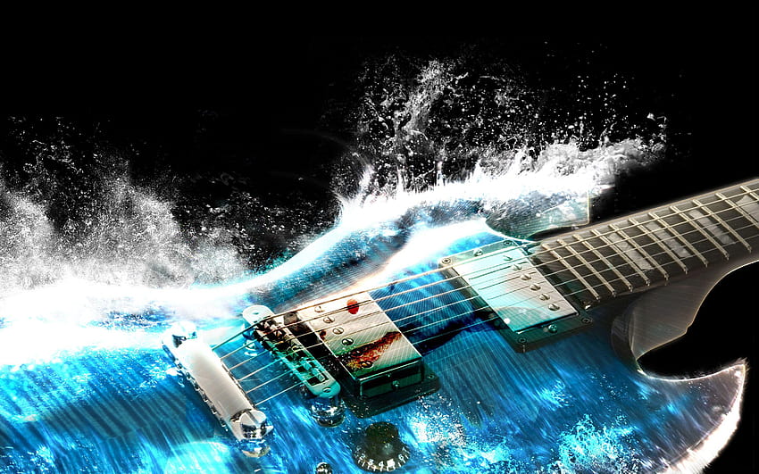 Gitarre Full and Hintergrund, gitarren HD wallpaper