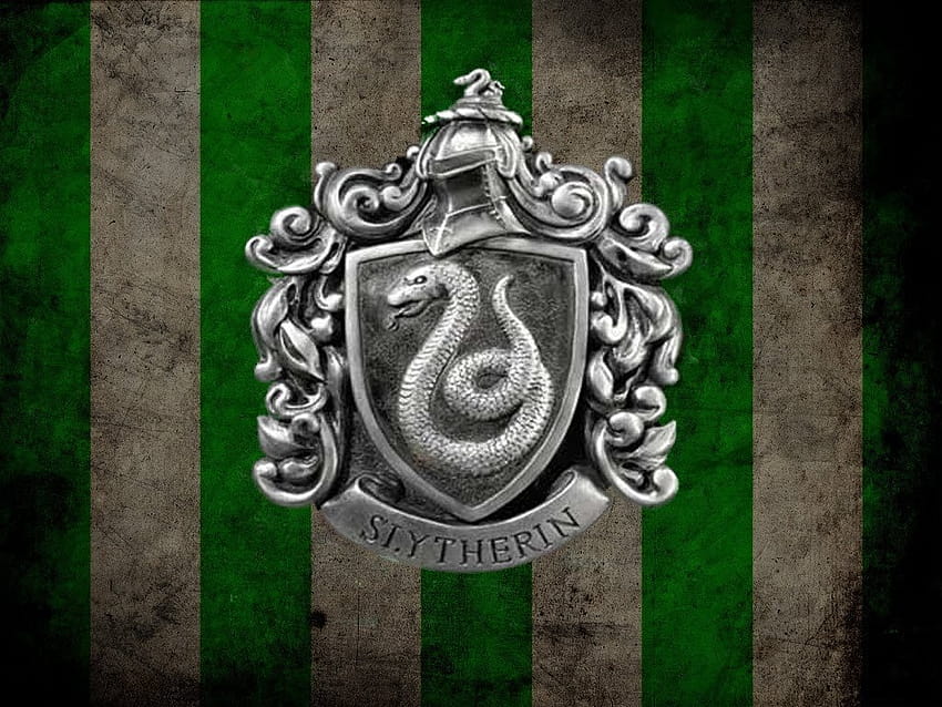 Harry Potter Hogwart Herb Slytherinu Jadalne, logo Slytherinu Tapeta HD
