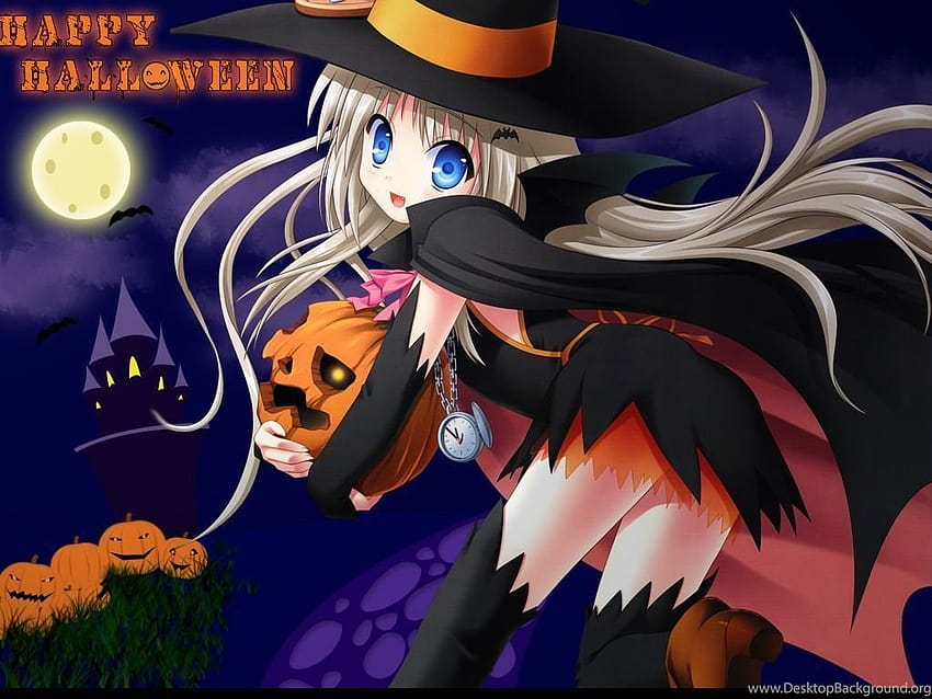 Halloween Anime Fan Art Wallpapers - Wallpaper Cave