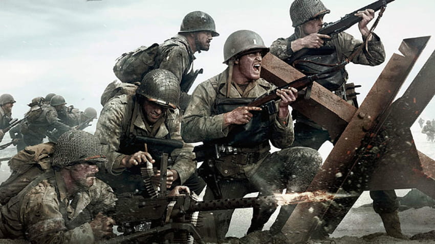คู่มือแคมเปญผู้เล่นเดี่ยว CoD WW2 บทแนะนำตัวละครในสงครามโลกครั้งที่สอง วอลล์เปเปอร์ HD