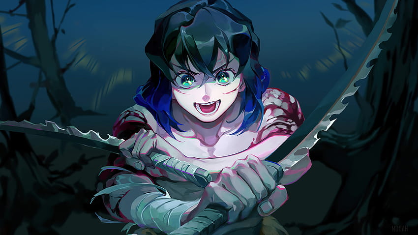 Inosuke Hashibira Demon Slayer Anime Poster by Anime Art - Fine Art America