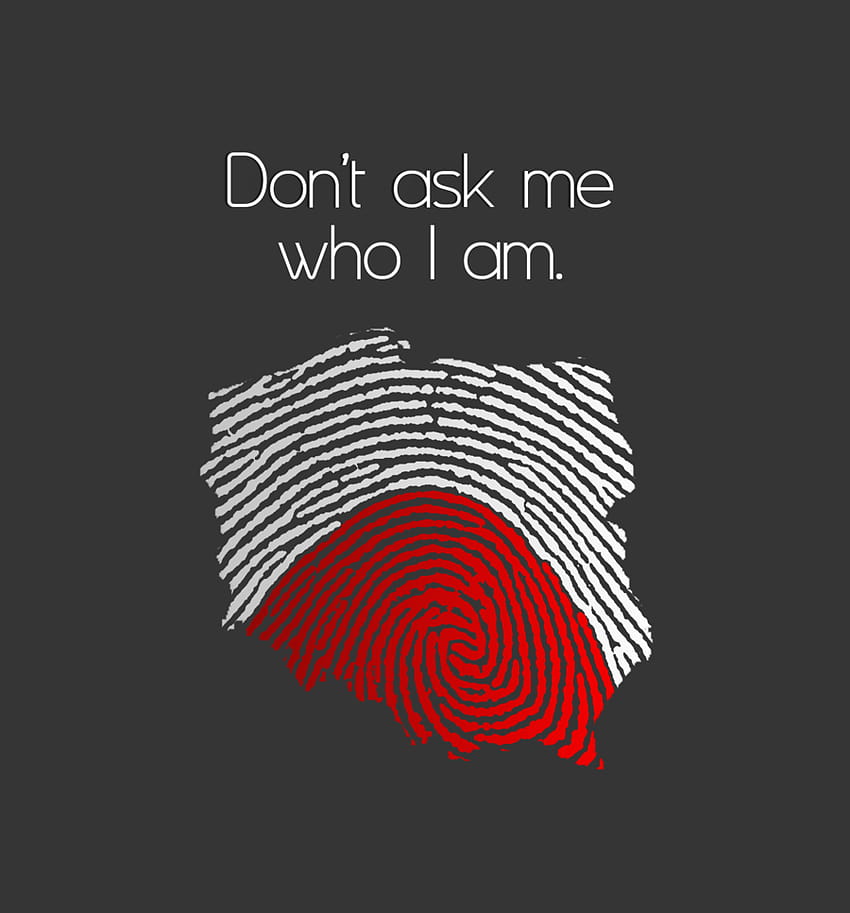 Don't ask me who I am 2. by bartek HD phone wallpaper