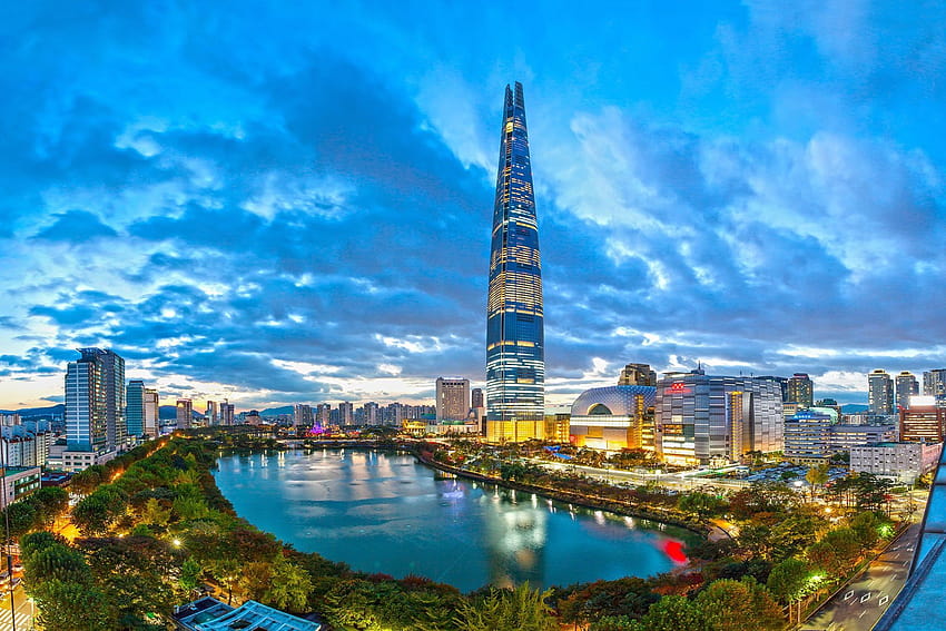 Signiel Seoul, Lottoturm HD-Hintergrundbild