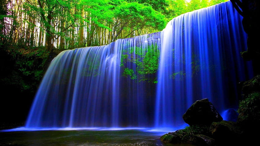 Desktop Waterfall Wallpaper Free Download Nature Beauty | Waterfall  scenery, Waterfall pictures, Waterfall background