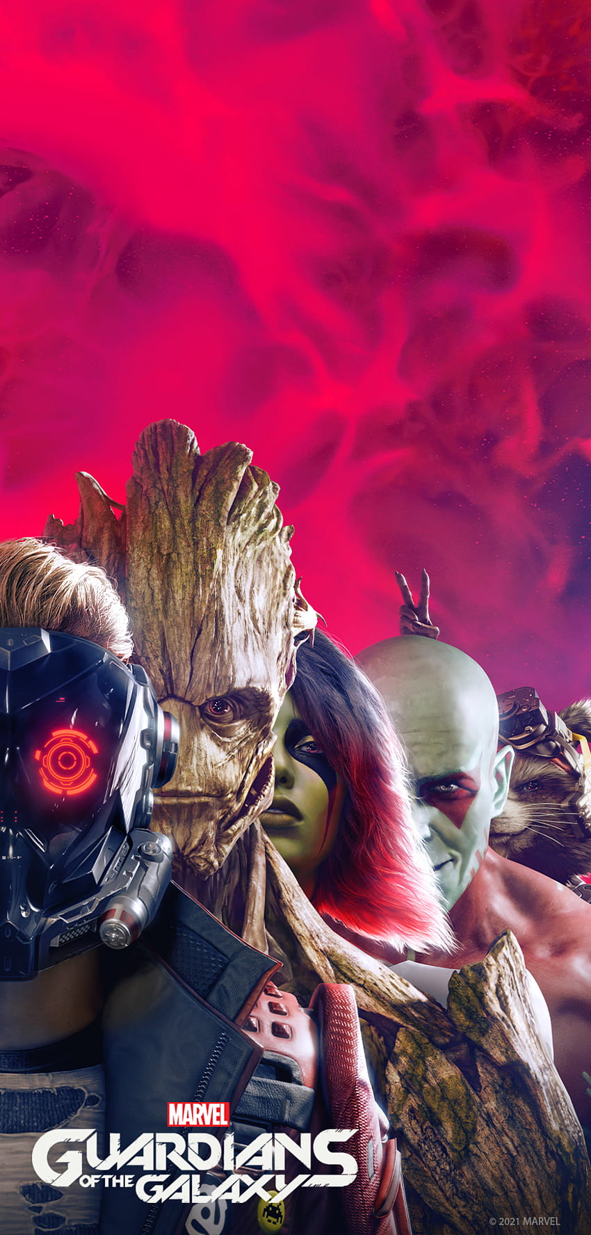 Marvel's Guardians of the Galaxy Game, videojuego de guardianes de la galaxia fondo de pantalla del teléfono