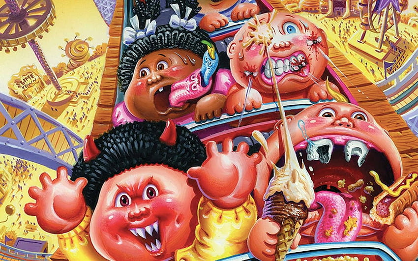 Garbage Pail Kids: R.L. Stine teases his second GPK novel, Thrills and Chills HD wallpaper