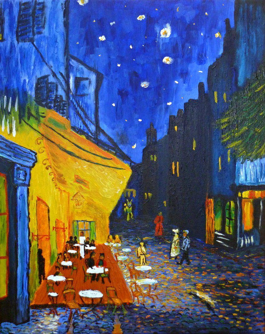 Cafe Terrace At Night High Resolution Van Gogh Cafe Terrace At Night