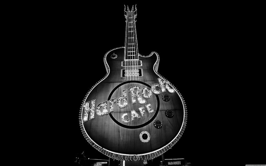 Hard Rock Cafe, Las Vegas ❤ for Ultra, guitar rock HD wallpaper | Pxfuel