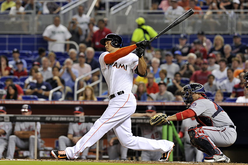 Giancarlo Stanton favored to win MLB's Home Run Derby HD wallpaper