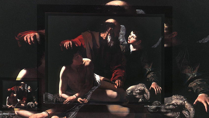 Caravaggio, The, Sacrifice, Of, Isaac, Amazing HD wallpaper