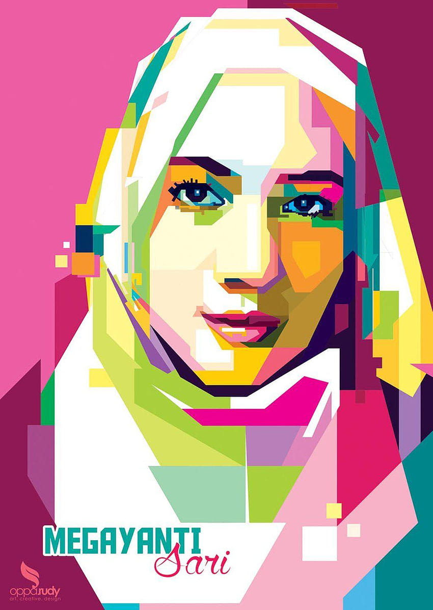 megayanti sari WPAP by opparudy HD電話の壁紙