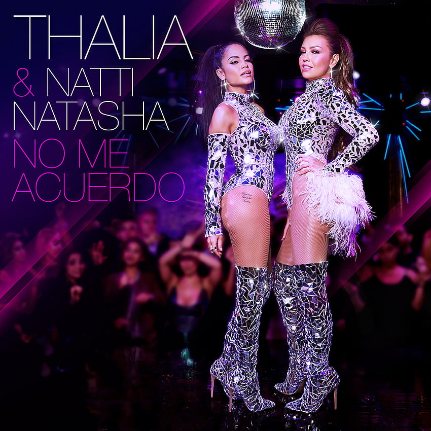 Thalía & Natti Natasha: No me acuerdo, natti natasha 2019 Fond d'écran de téléphone HD