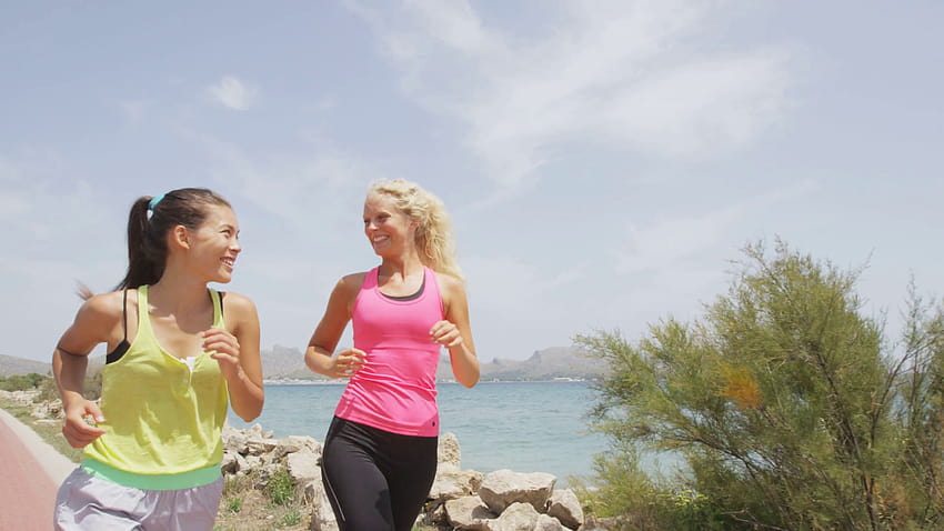 : Joggende Frauen, joggende Frauen HD-Hintergrundbild