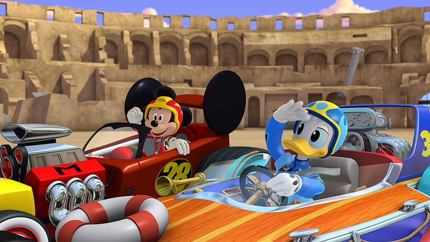 Mickey and the Roadster Racers' Brings the Speed With Jay Leno, Danica Patrick, Jeff Gordon and more, mickey mouse roadster racers HD wallpaper