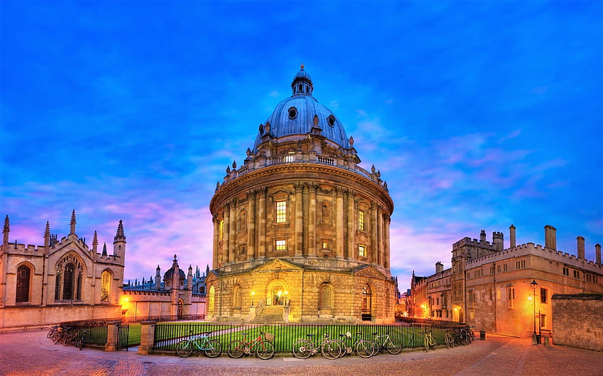 Radcliff Camera Building at Oxford University, university of oxford HD wallpaper