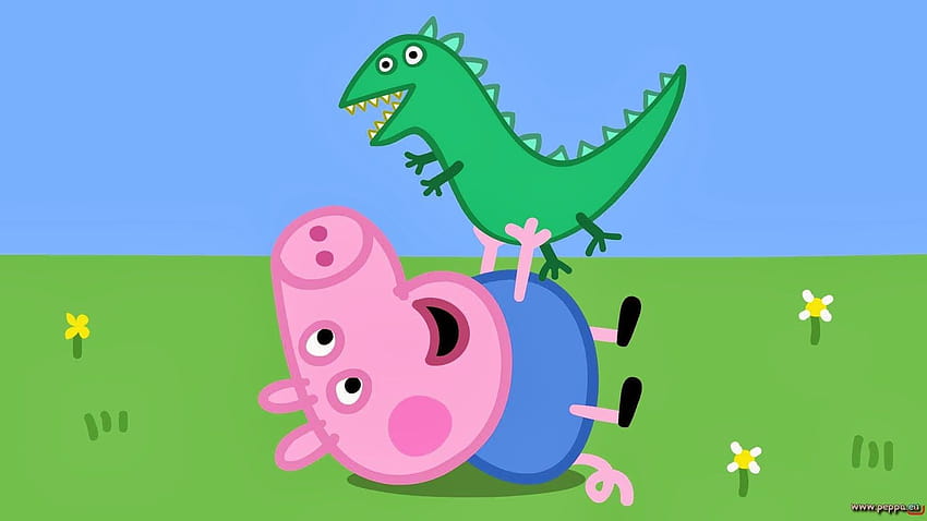 3 Peppa Pig, Peppa Pig-Birtay HD-Hintergrundbild
