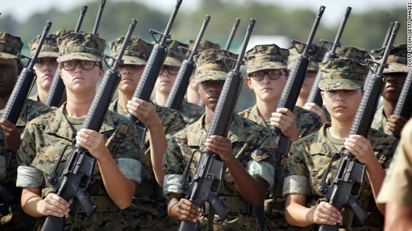 Korps Marinir menangguhkan pelatihan rekrutmen baru di Pulau Parris di tengah wabah virus corona, korps marinir Wallpaper HD