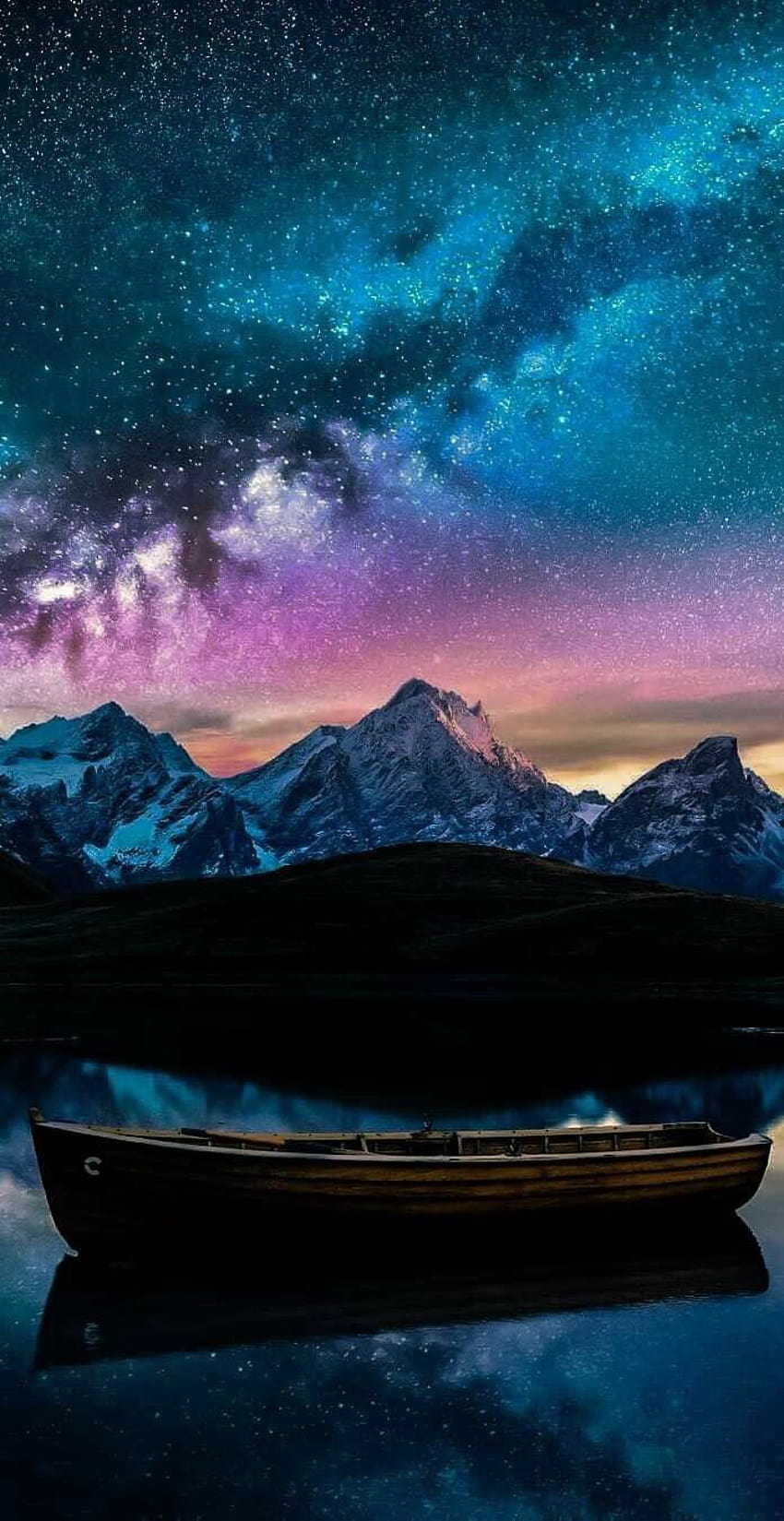 iPhone and Android : Galaxy Landscape for, landscape android HD phone wallpaper