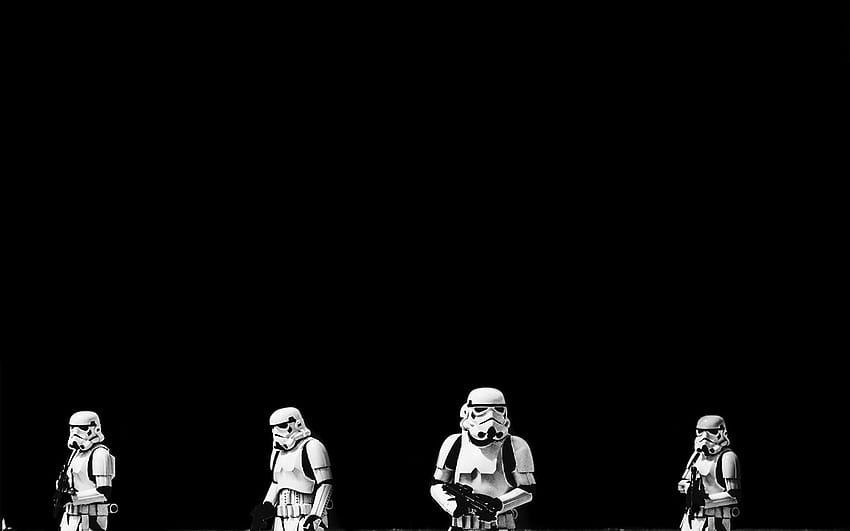 two perfect star wars, oled stormtrooper HD wallpaper
