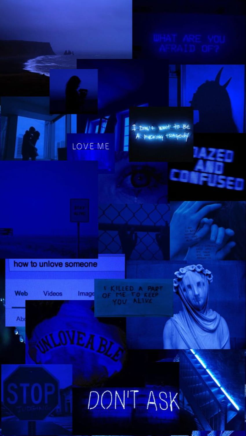 Dusky blue aesthetics HD phone wallpaper | Pxfuel