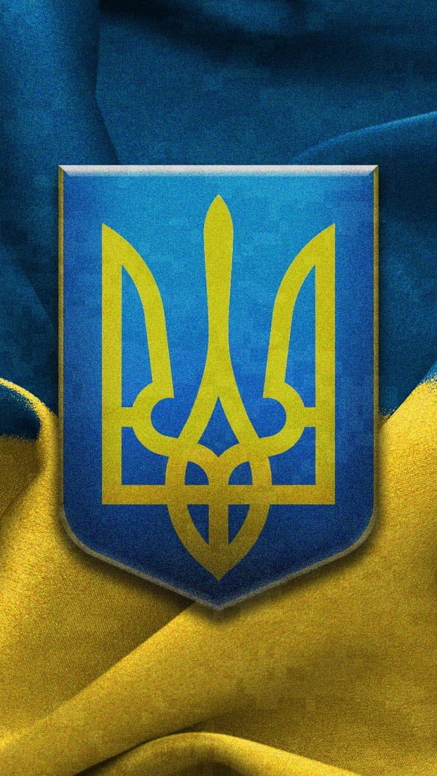 Украйна, флаг, текстил, син • За вас, украински андроид HD тапет за телефон