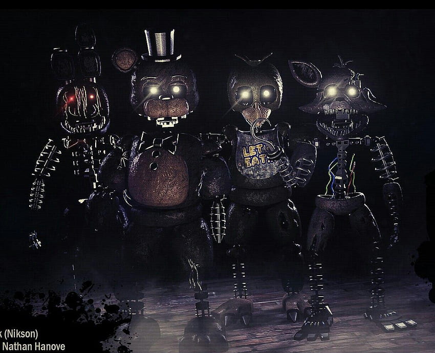 The Joy of Creation : Reborn oui, pas Scott mais le premier était, enflammé freddy Fond d'écran HD