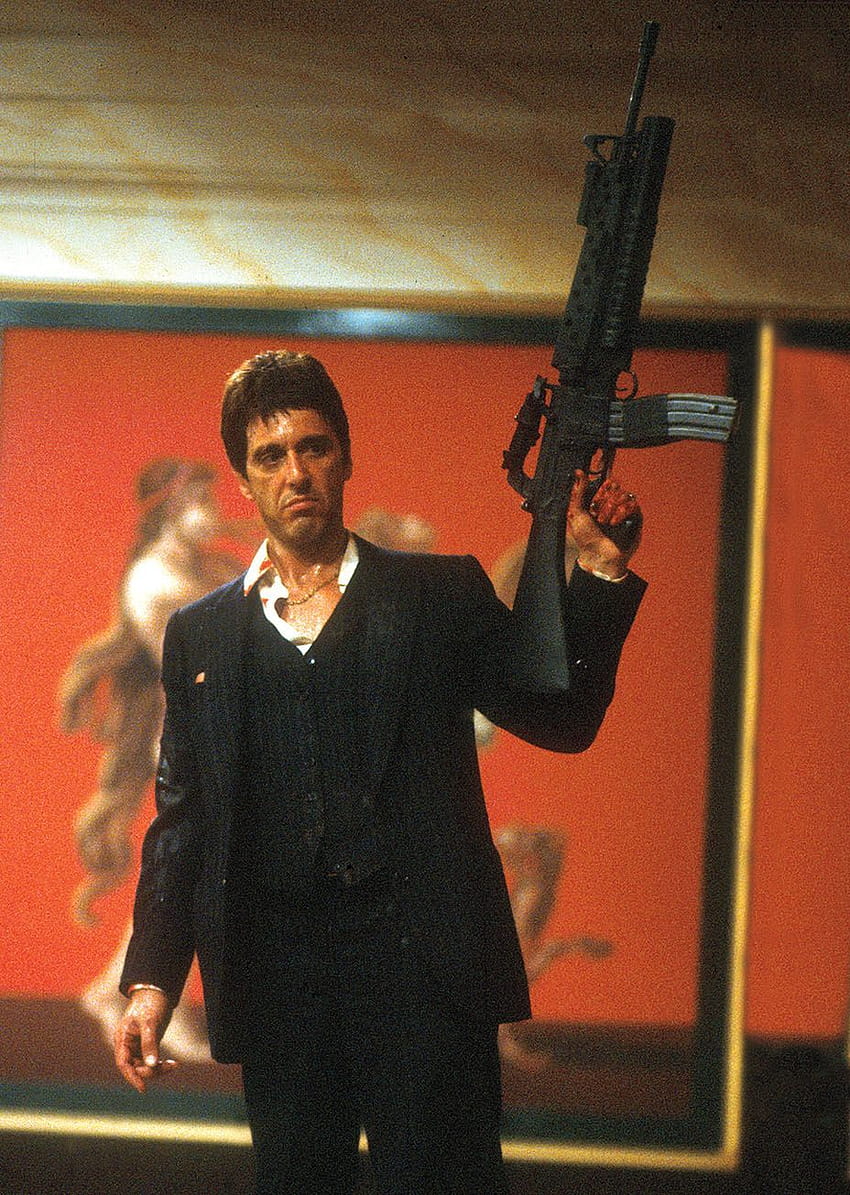 Download Unlock your power with the iconic Scarface Iphone Wallpaper   Wallpaperscom