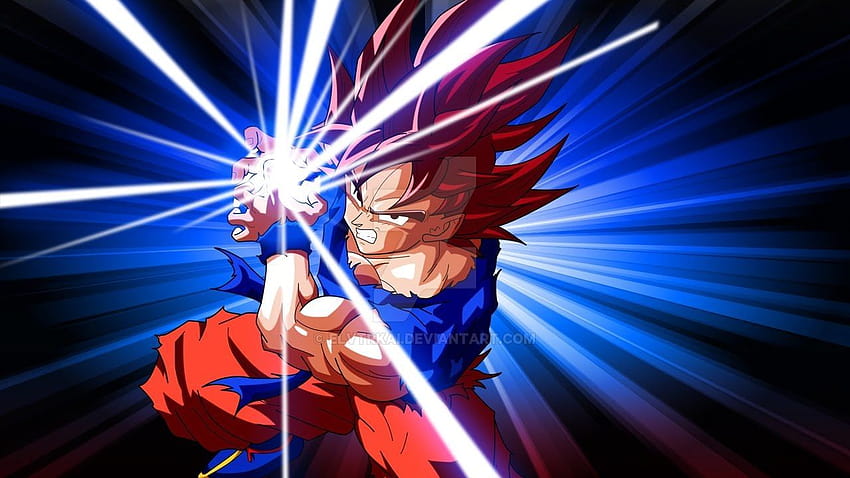  Goku Kamehameha, goku super saiyan blue kaikan x1, Fondo de pantalla HD