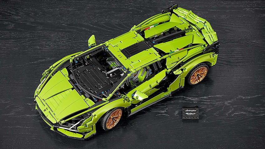 Lamborghini Sian FKP 37 Lego Technic Revealed With 3,696 Pieces, lego lamborghini HD wallpaper