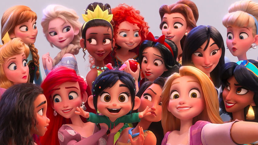 Vanellope Disney Prensesi Ralph İnternet Enkazını Kırdı HD duvar kağıdı
