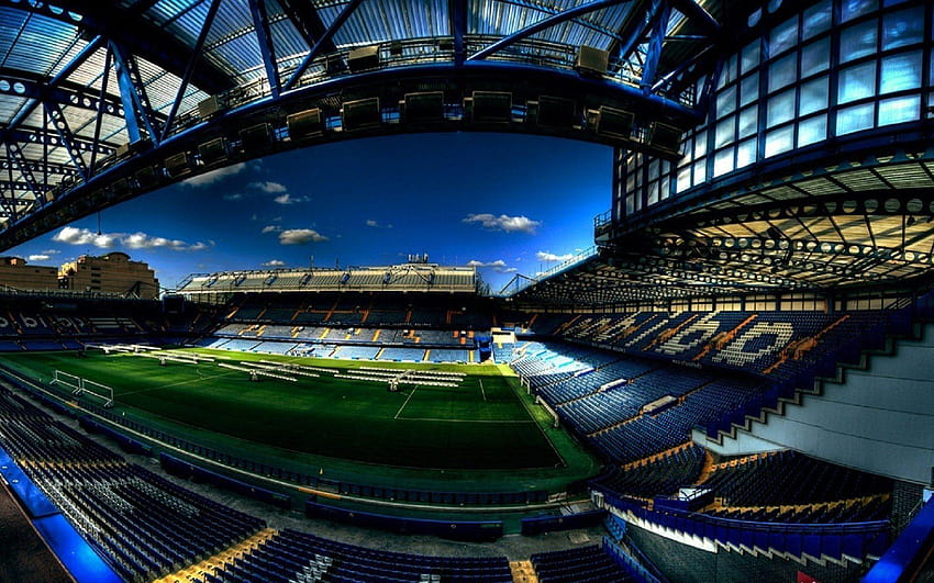 Stamford Bridge, R, Fulham, London, England, chelsea stadium HD wallpaper