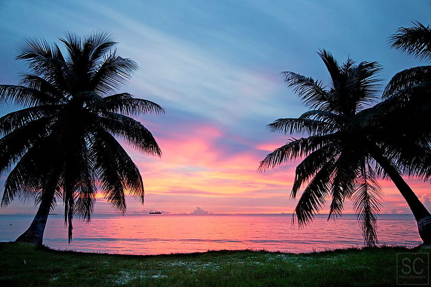 Saipan Sunset HD wallpaper