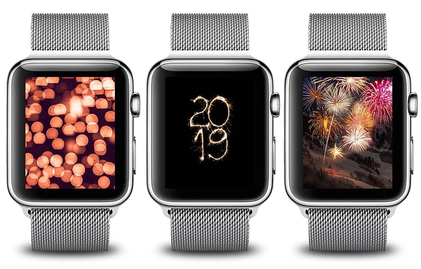 New Year's Apple Watch – Happy New Year from Apple Watch Info! HD wallpaper
