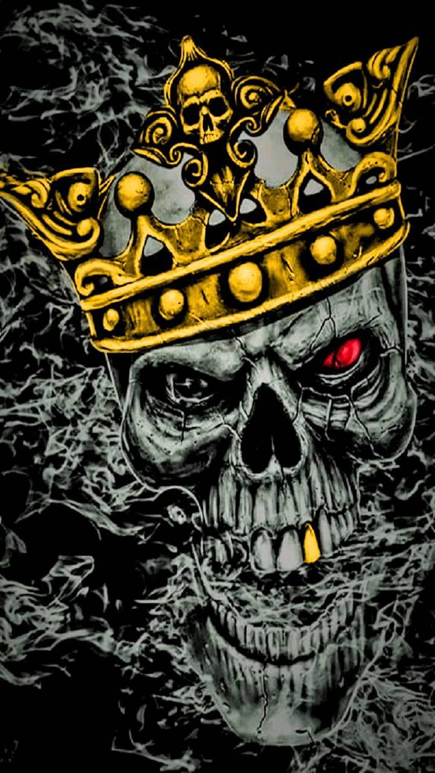 Skull King Logo HD phone wallpaper