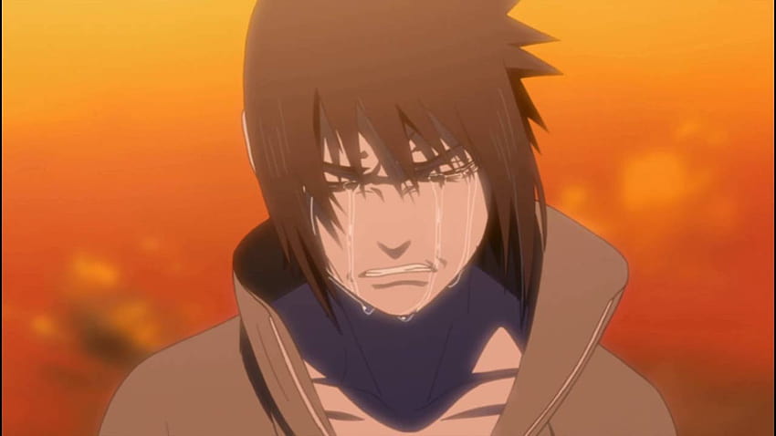 Sasuke traurig, Sasuke weint HD-Hintergrundbild