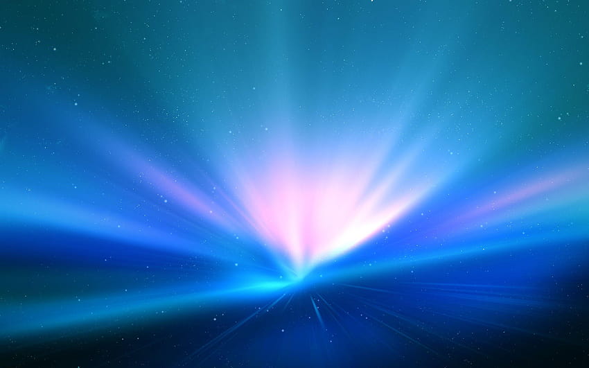 abstract, blue, minimalistic, Mac, aurora borealis ::, aurora mac HD wallpaper
