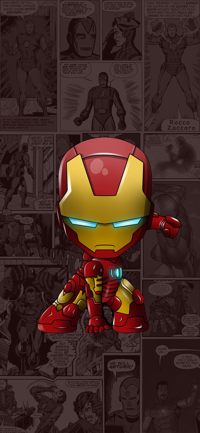 Baby-Avengers-Cartoon HD-Handy-Hintergrundbild