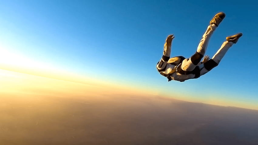 Skydiving, parachuting soldiers HD wallpaper