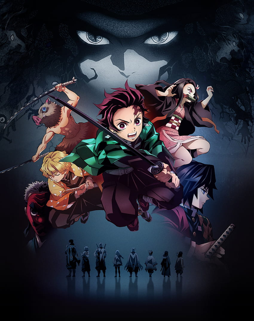 1366x768 Resolution 4k Demon Slayer Kimetsu No Yaiba Poster 2022 1366x768  Resolution Wallpaper - Wallpapers Den