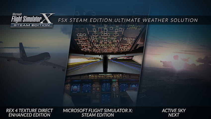 FSX: Save money on the Ultimate Weather Solution HD wallpaper